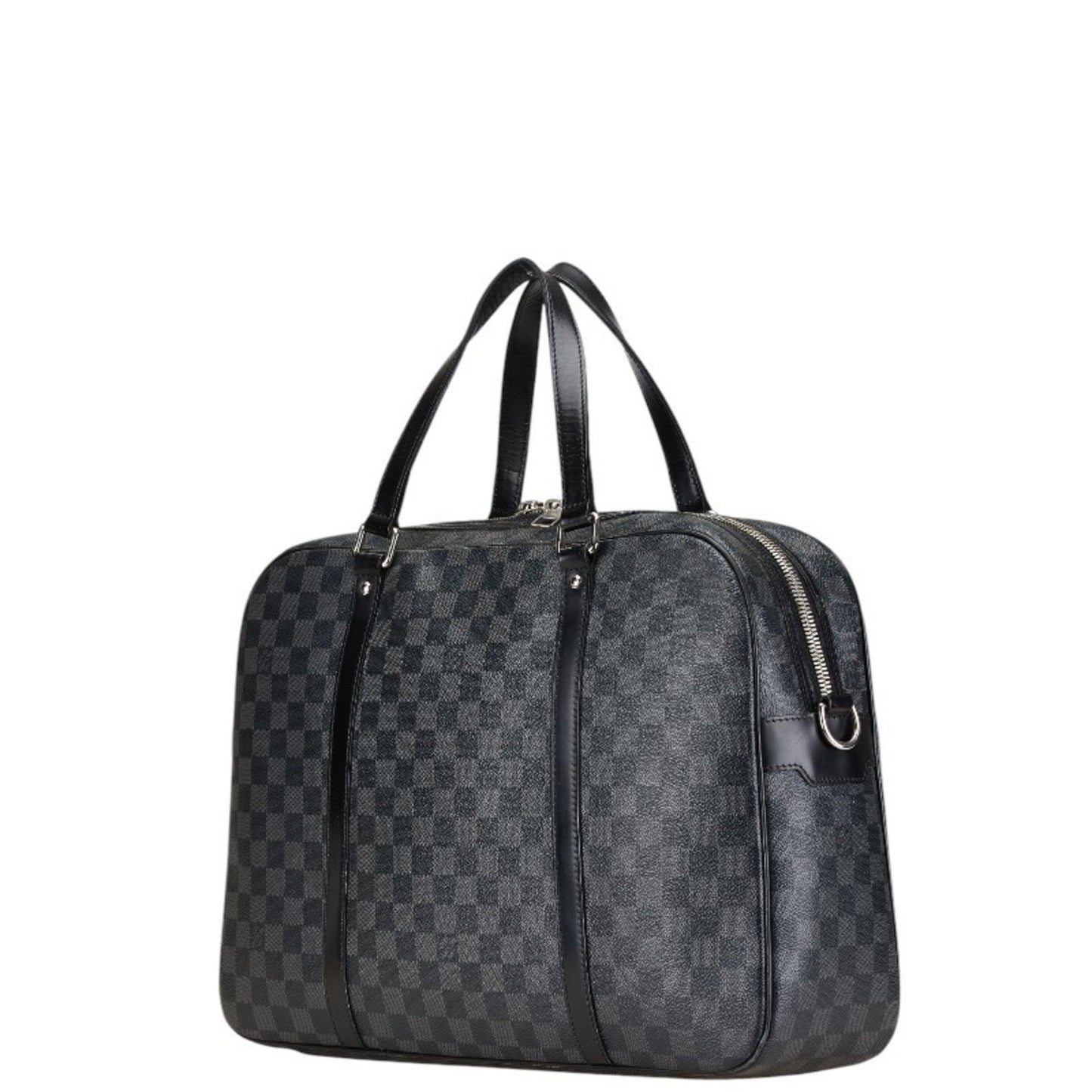 Louis Vuitton Jorn, Black, "CANVAS, LEATHER", travel