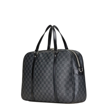 Louis Vuitton Jorn, Black, "CANVAS, LEATHER", travel