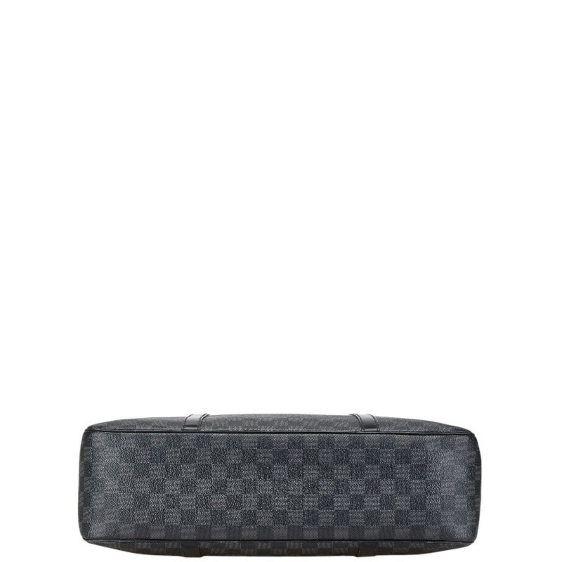 Louis Vuitton Jorn, Black, "CANVAS, LEATHER", travel