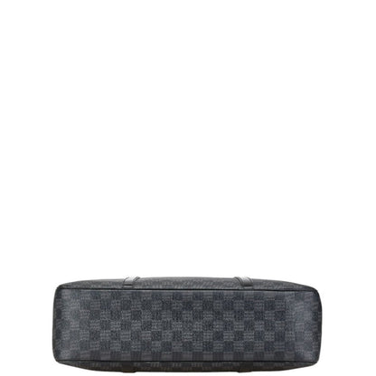 Louis Vuitton Jorn, Black, "CANVAS, LEATHER", travel