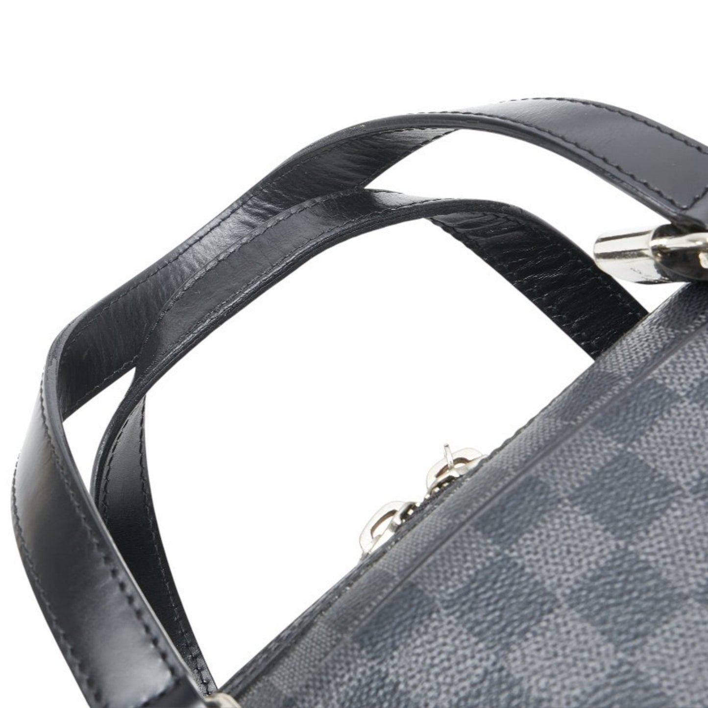 Louis Vuitton Jorn, Black, "CANVAS, LEATHER", travel