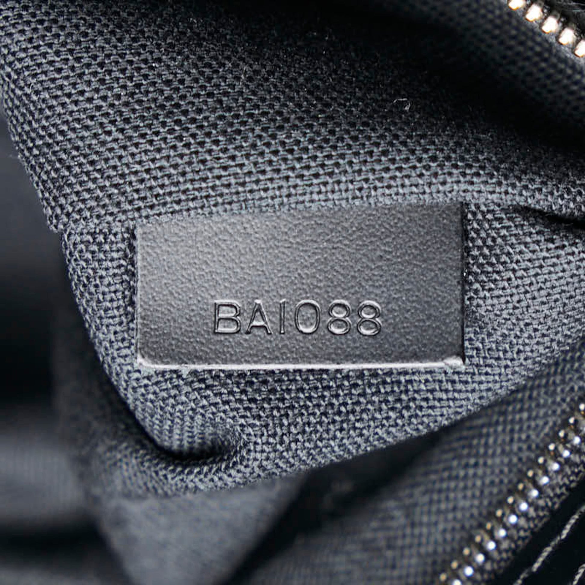 Louis Vuitton Jorn, Black, "CANVAS, LEATHER", travel