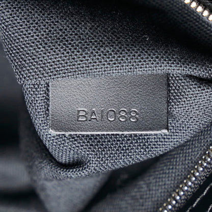 Louis Vuitton Jorn, Black, "CANVAS, LEATHER", travel