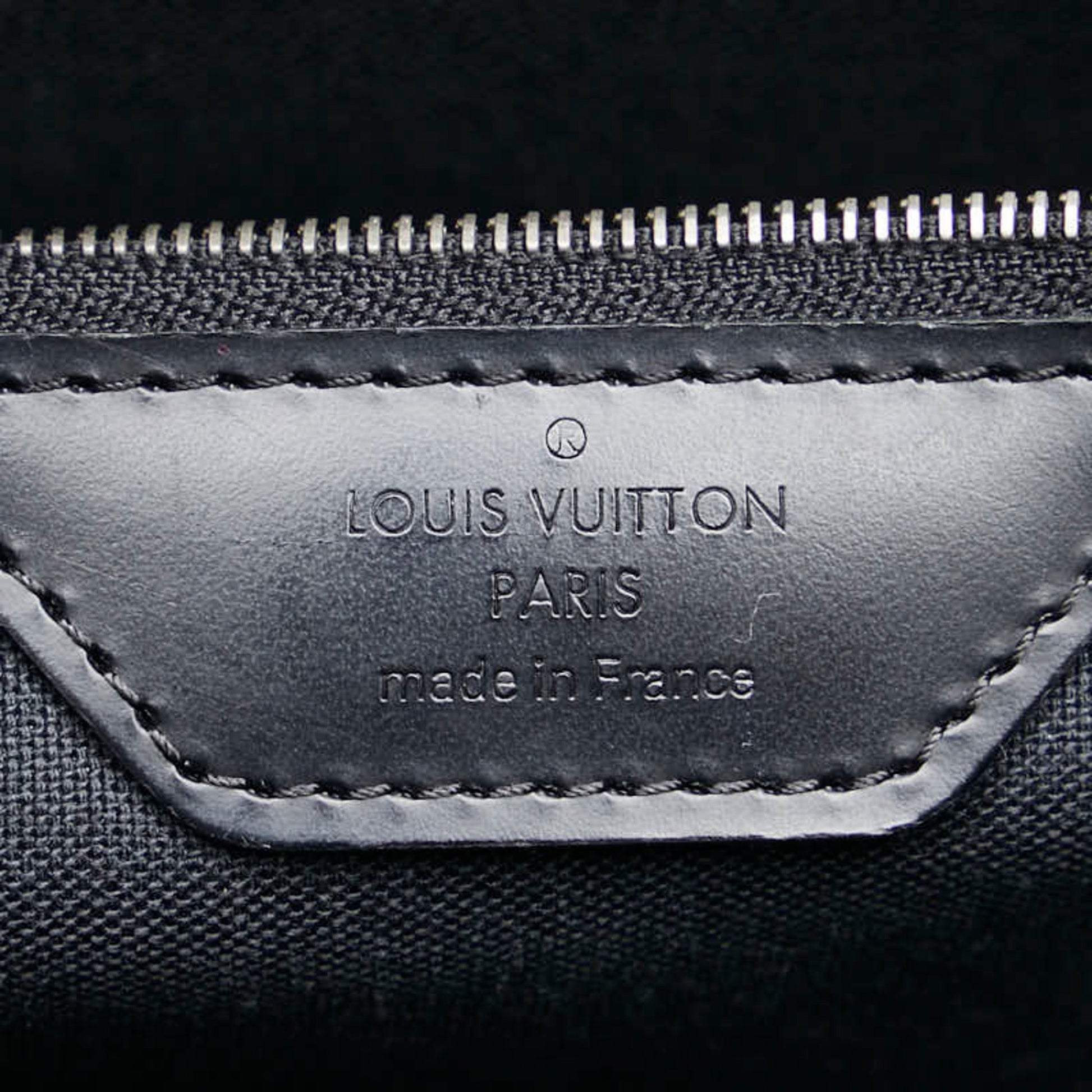Louis Vuitton Jorn, Black, "CANVAS, LEATHER", travel