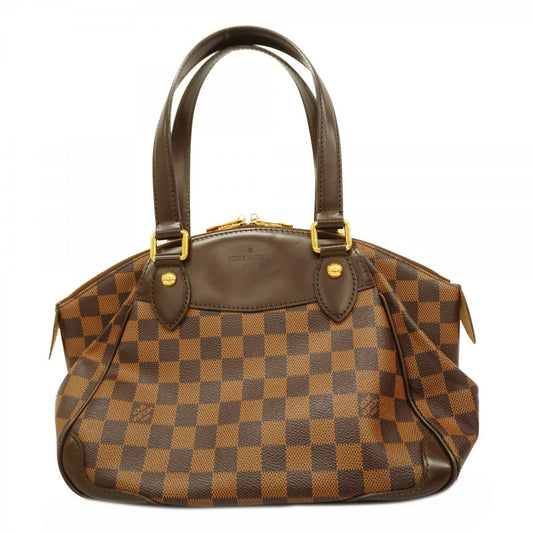 Louis Vuitton Verona, Brown, Canvas, handbag