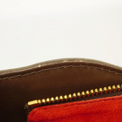 Louis Vuitton Sistina, Brown, Canvas, shoulder