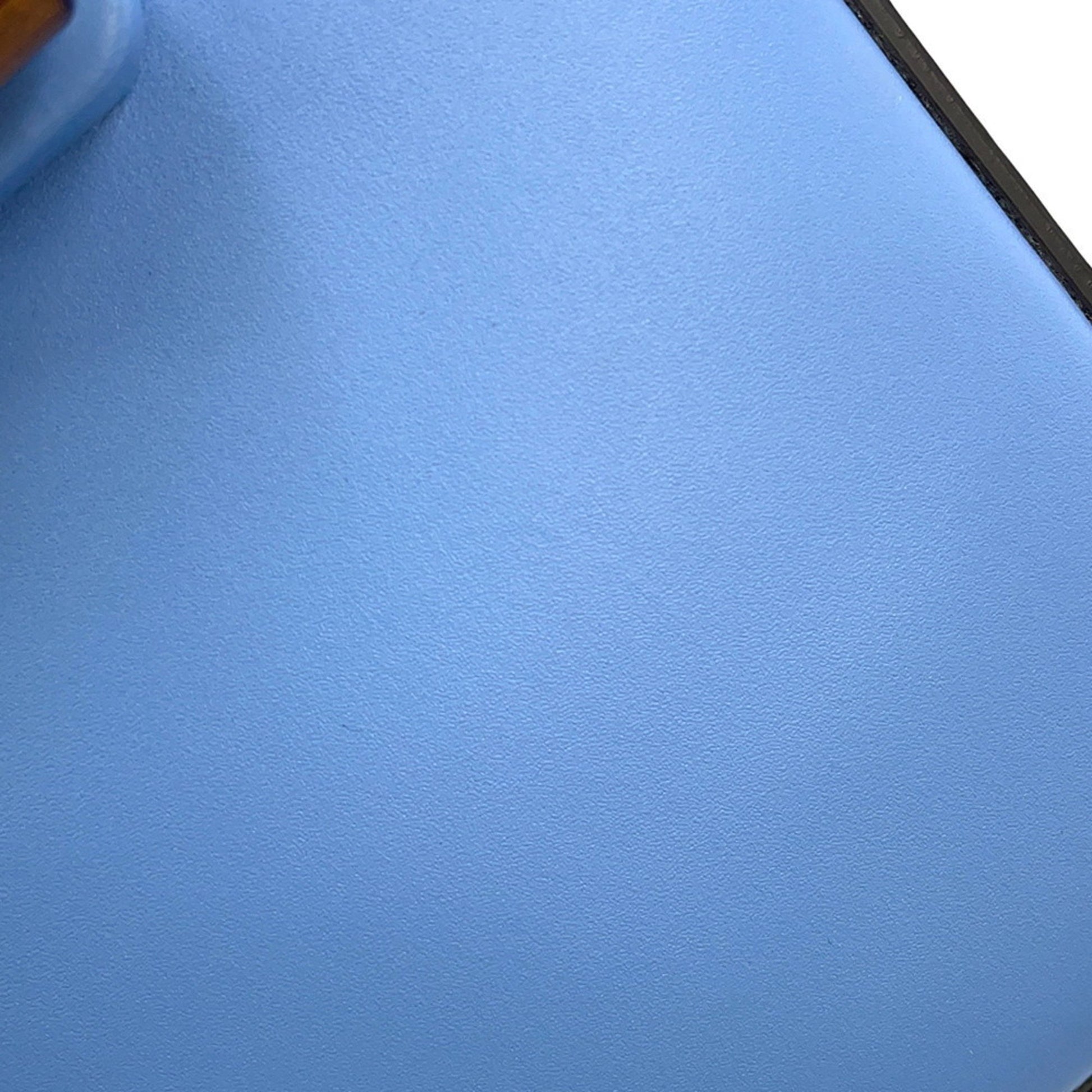 Gucci Bamboo, Blue, Leather, shoulder