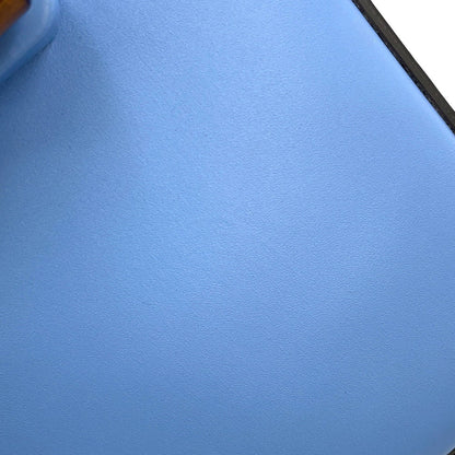 Gucci Bamboo, Blue, Leather, shoulder