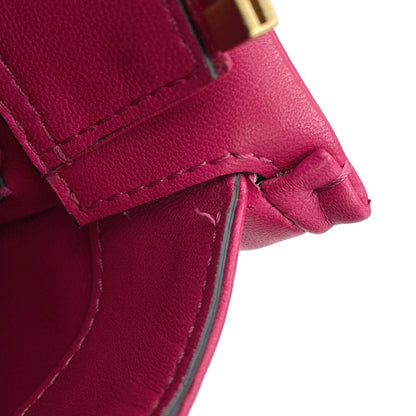 Valentino Garavani ONE STUD, Pink, Leather, handbag