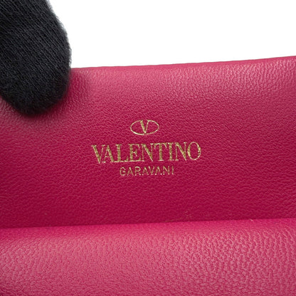 Valentino Garavani ONE STUD, Pink, Leather, handbag