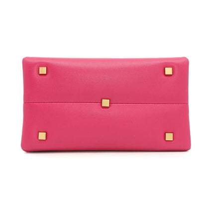 Valentino Garavani ONE STUD, Pink, Leather, handbag