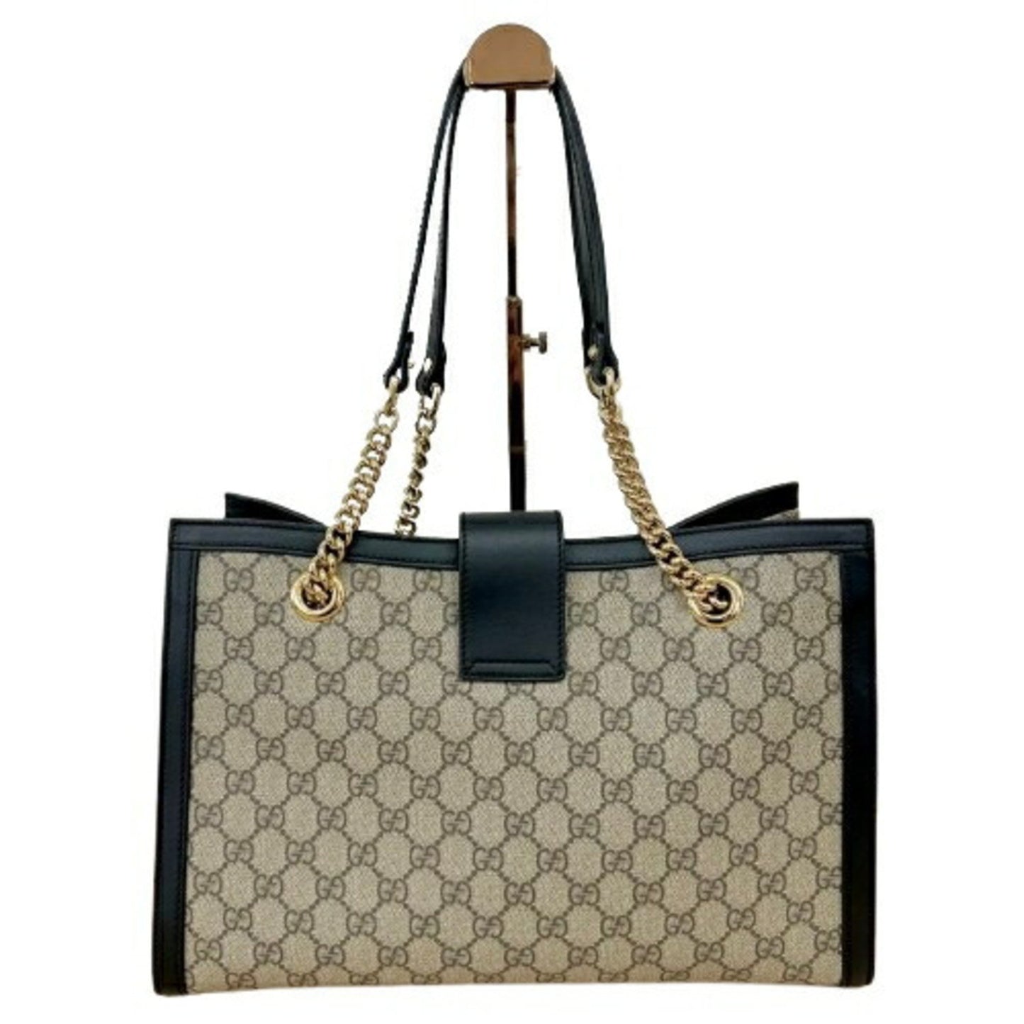 Gucci GG Supreme, Beige, Canvas, tote