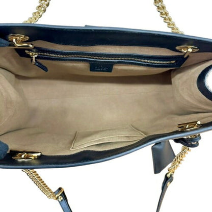 Gucci GG Supreme, Beige, Canvas, tote