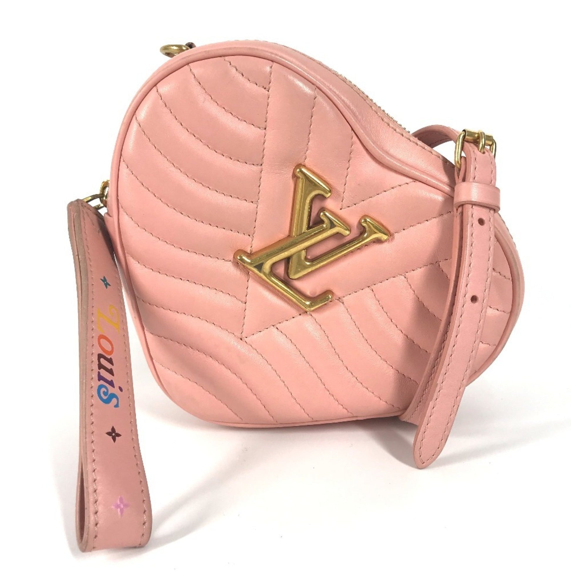 Louis Vuitton Coeur New Wave, Pink, Leather, wallet