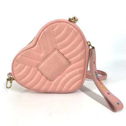 Louis Vuitton Coeur New Wave, Pink, Leather, wallet