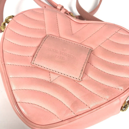 Louis Vuitton Coeur New Wave, Pink, Leather, wallet