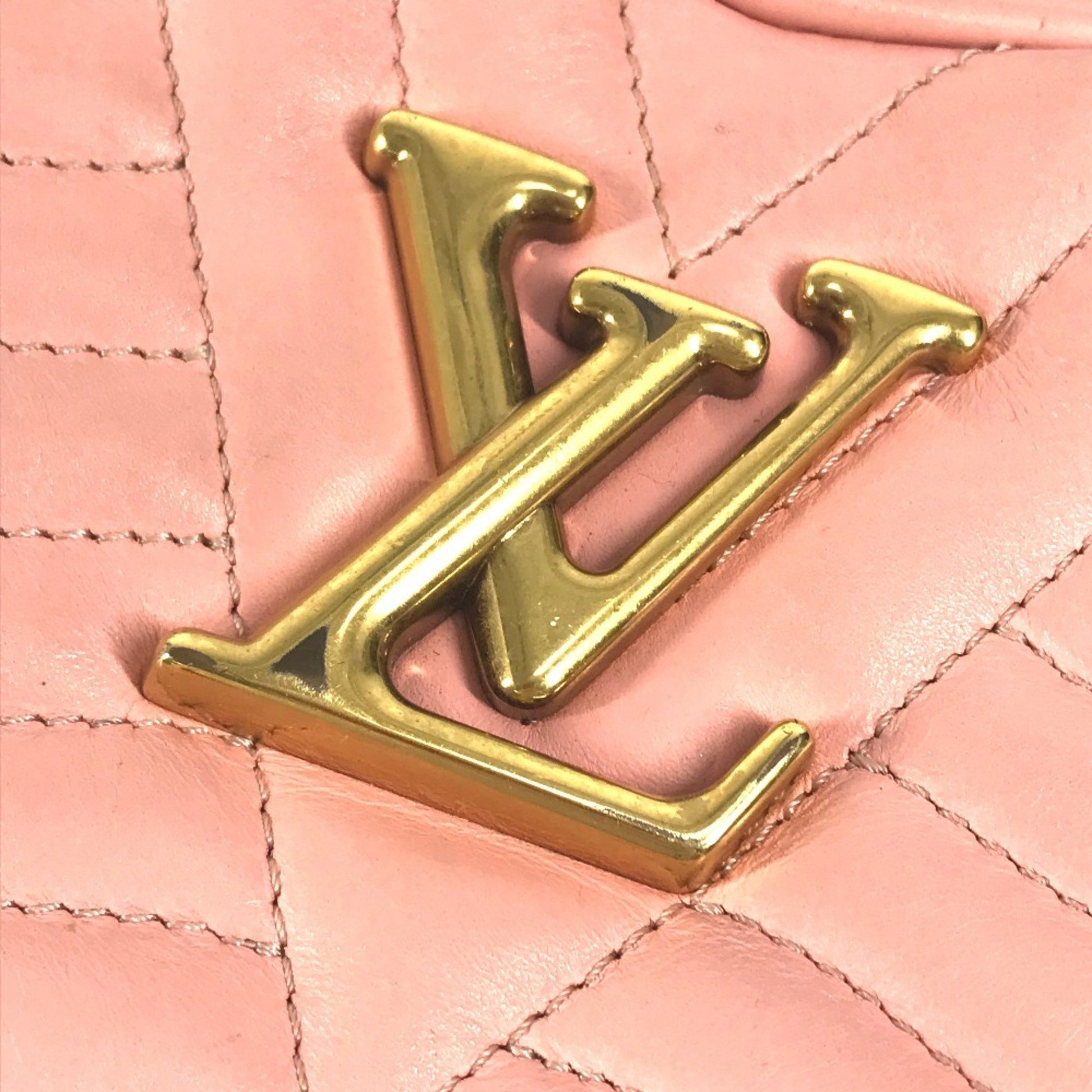 Louis Vuitton Coeur New Wave, Pink, Leather, wallet