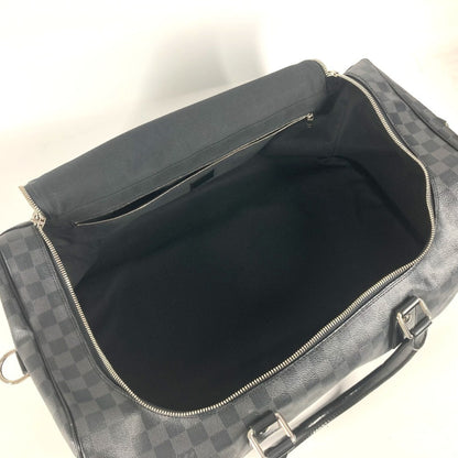 Louis Vuitton Roadster, Black, Canvas, travel