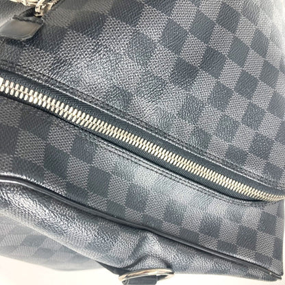 Louis Vuitton Roadster, Black, Canvas, travel