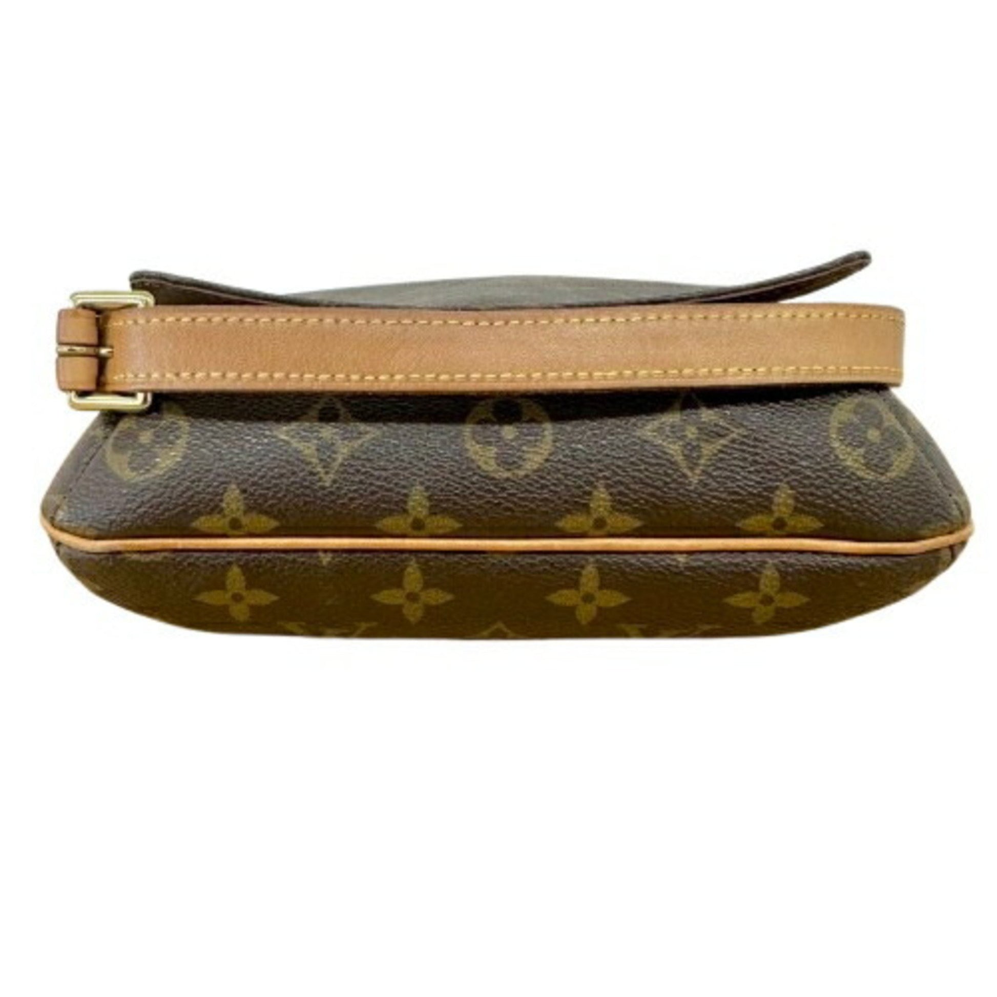 Louis Vuitton Musette Salsa, Brown, Canvas, shoulder