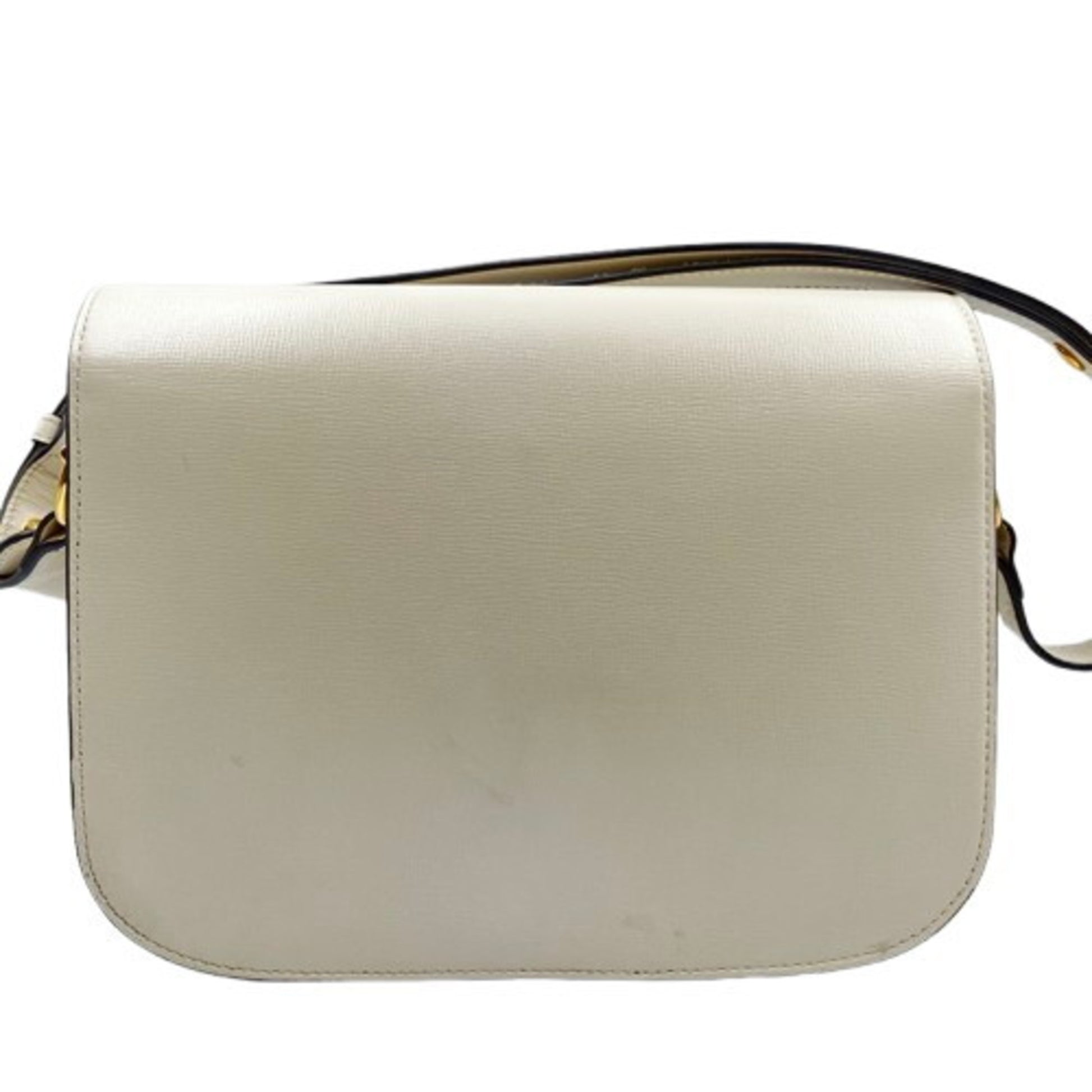 Gucci Horsebit, White, Leather, shoulder