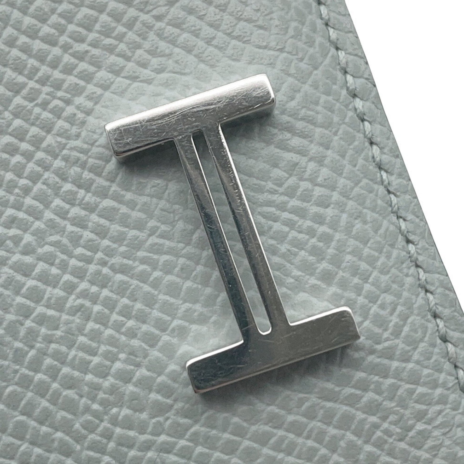 Hermès Béarn, Blue, Leather, wallet