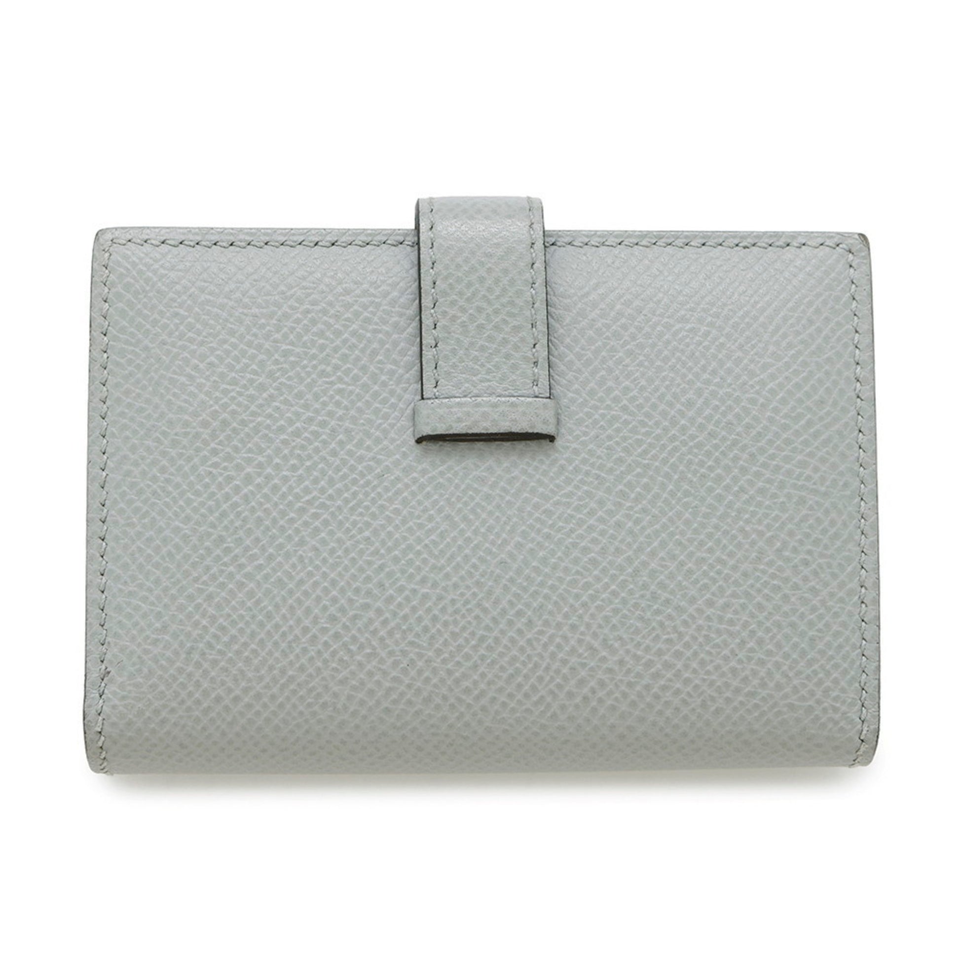 Hermès Béarn, Blue, Leather, wallet