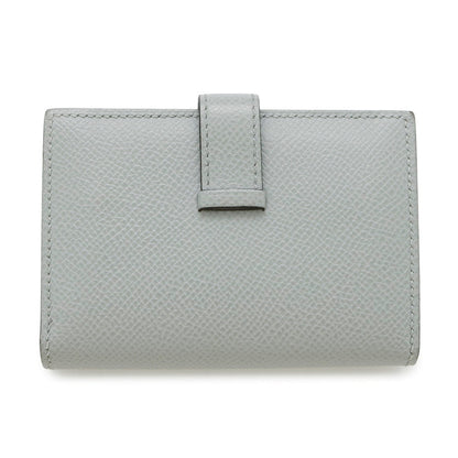 Hermès Béarn, Blue, Leather, wallet