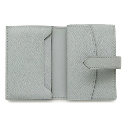 Hermès Béarn, Blue, Leather, wallet
