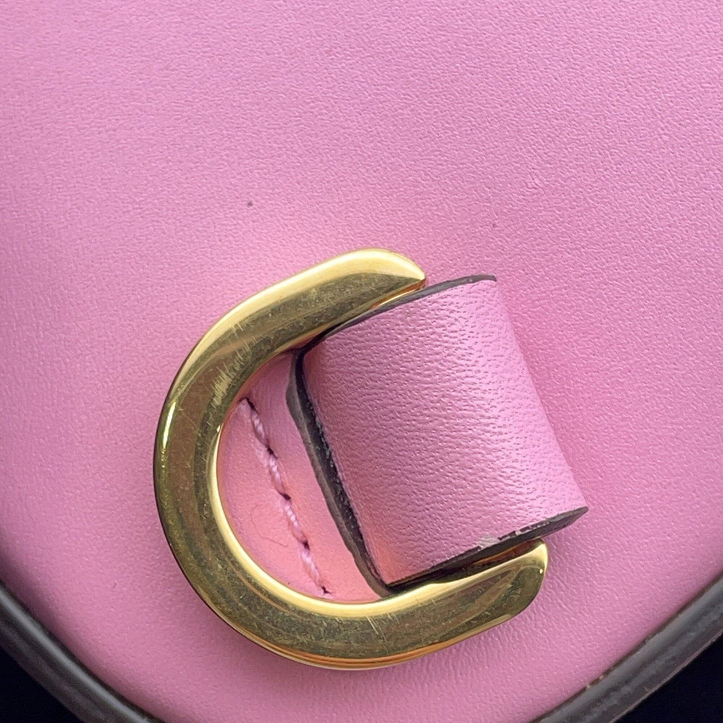 Gucci Bamboo, Pink, Leather, clutch
