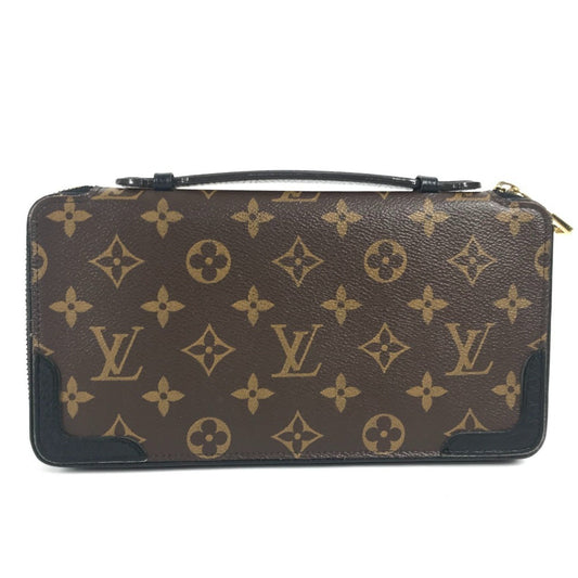 Louis Vuitton Daily, Black, Canvas, wallet