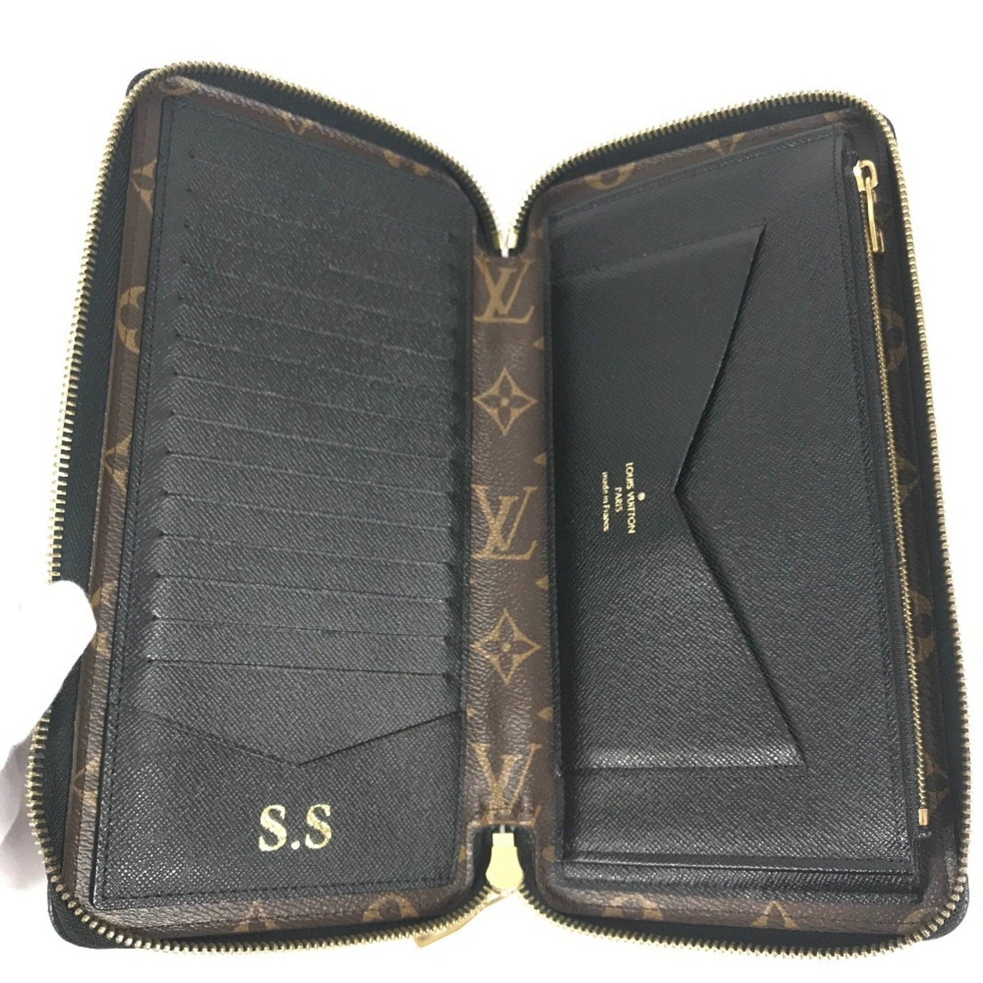 Louis Vuitton Daily, Black, Canvas, wallet
