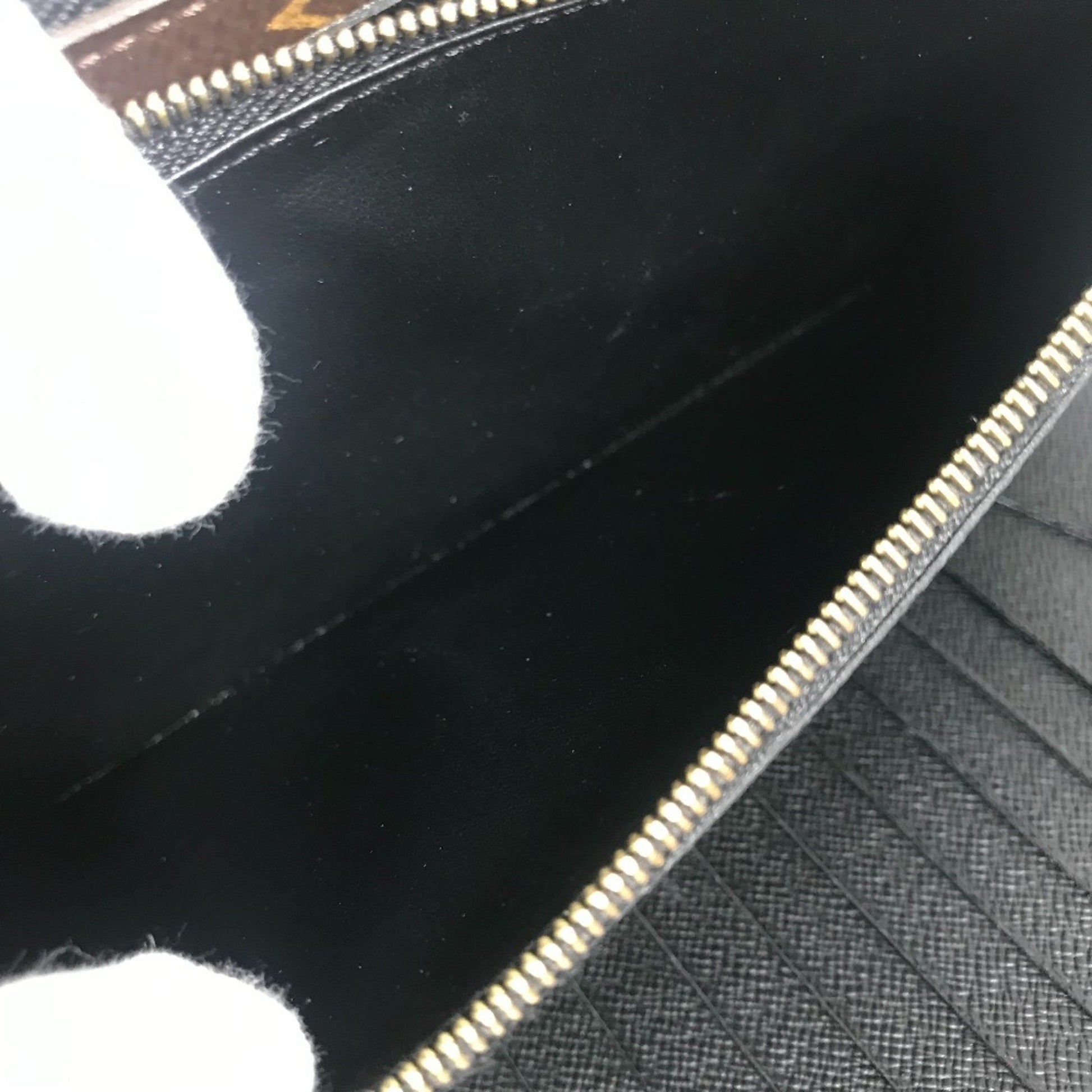 Louis Vuitton Daily, Black, Canvas, wallet