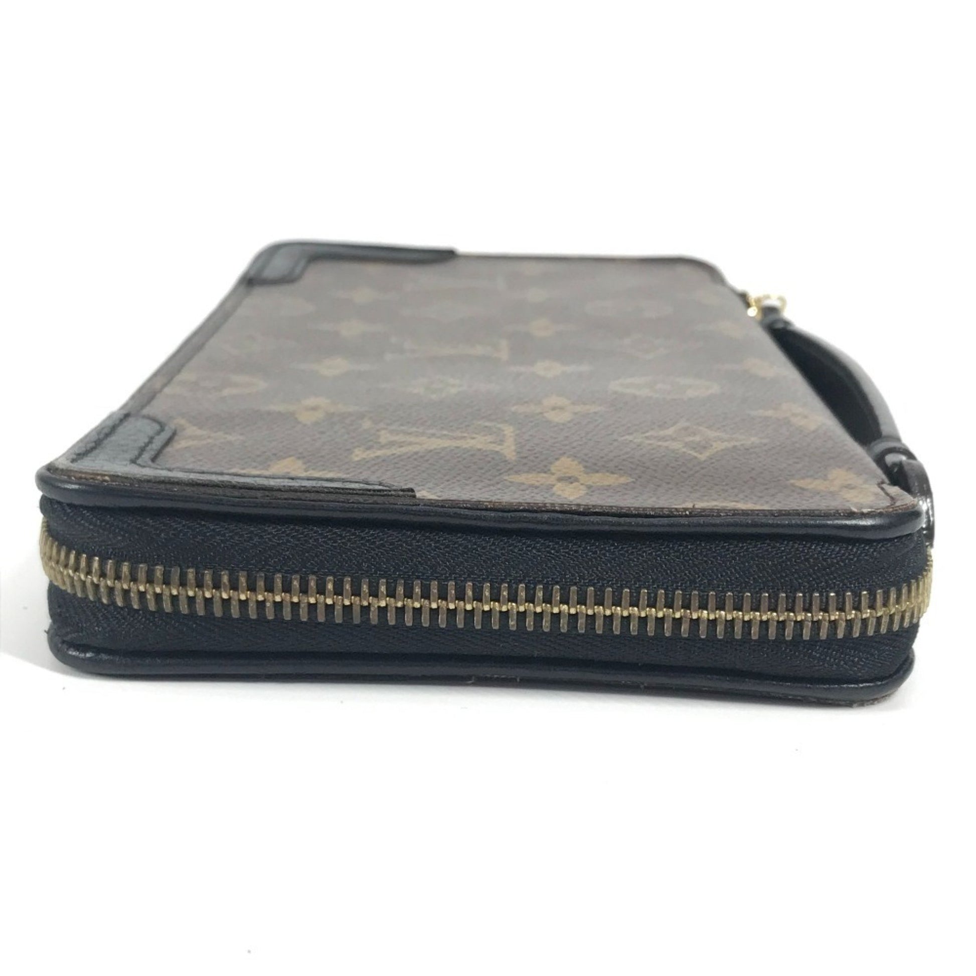 Louis Vuitton Daily, Black, Canvas, wallet