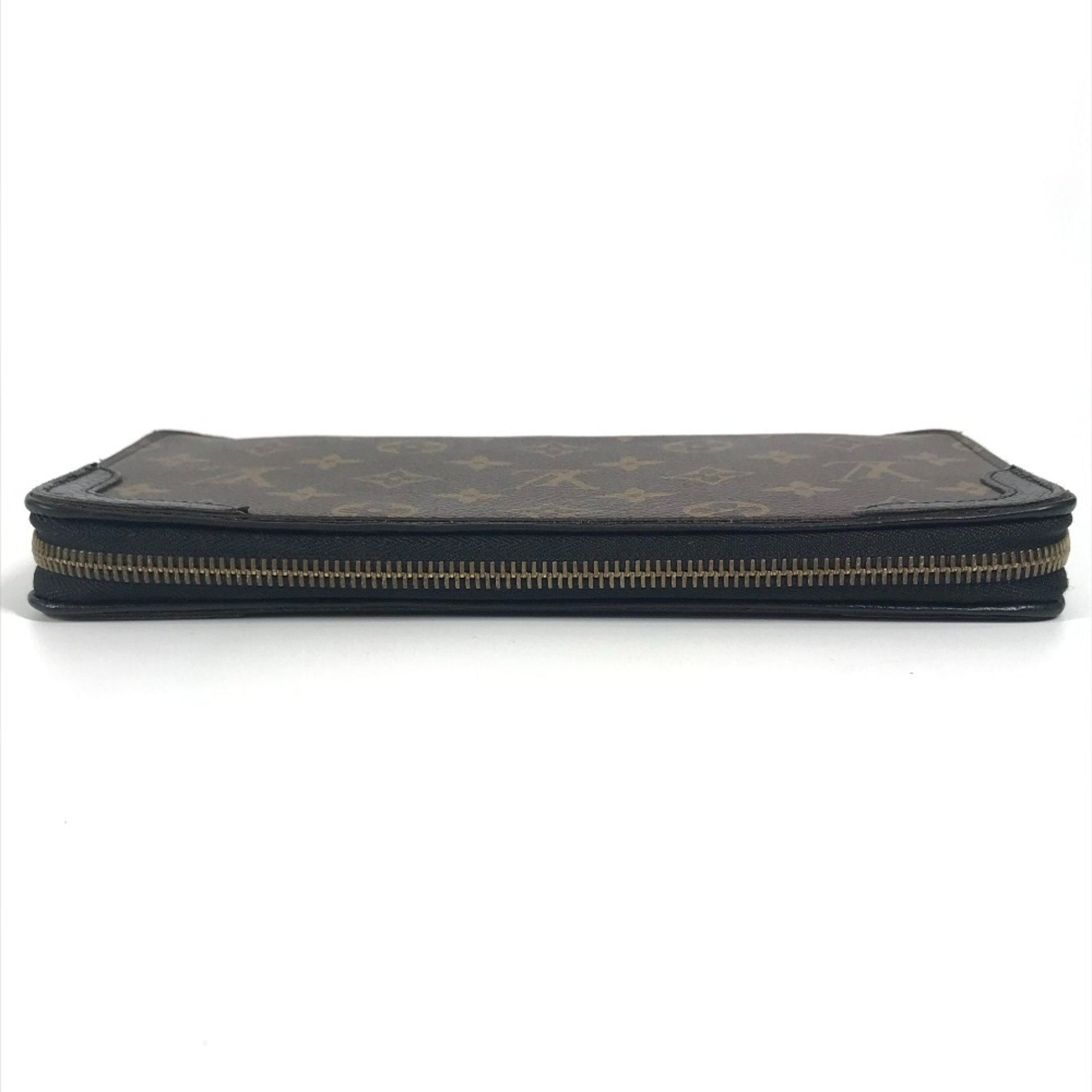 Louis Vuitton Daily, Black, Canvas, wallet
