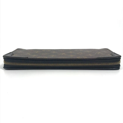Louis Vuitton Daily, Black, Canvas, wallet