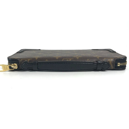 Louis Vuitton Daily, Black, Canvas, wallet