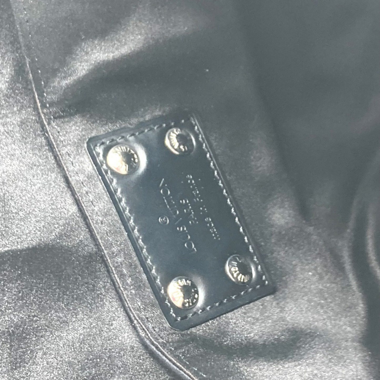 Louis Vuitton Conte De Fées, Black, NYLON, clutch