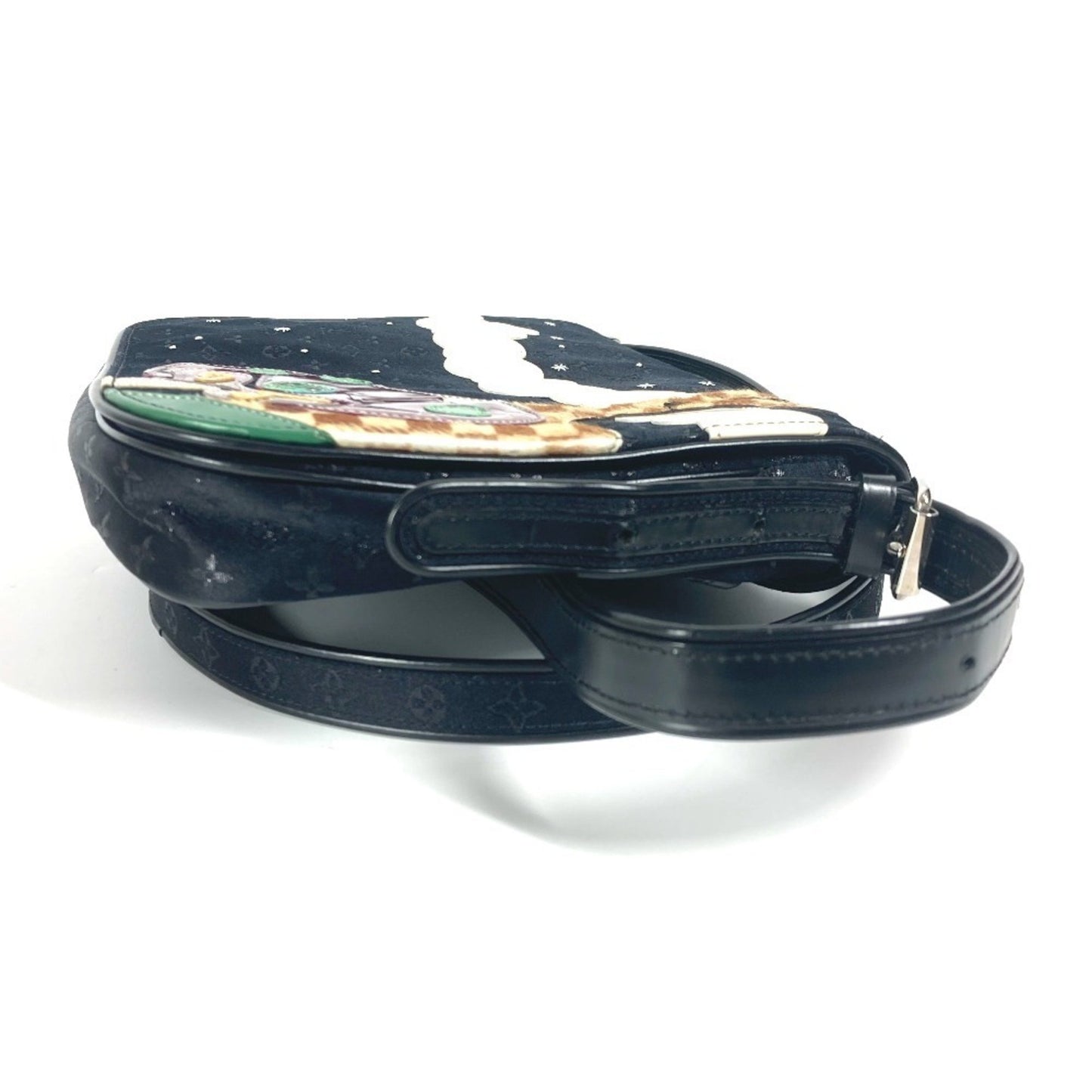 Louis Vuitton Conte De Fées, Black, NYLON, clutch