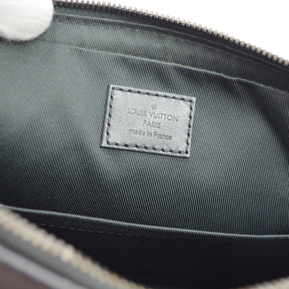 Louis Vuitton Trio Messenger Monogram Canvas, Black, Canvas, Shoulder Bag