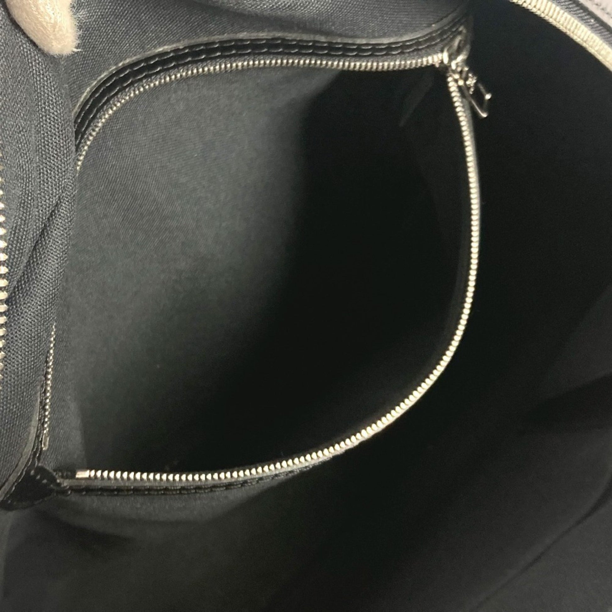 Louis Vuitton Leoh, Black, Canvas, shoulder