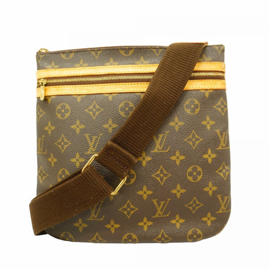Louis Vuitton Bosphore, Brown, Canvas, shoulder