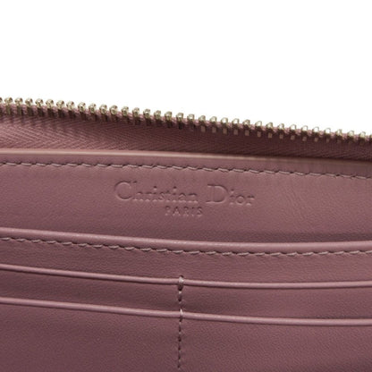 Dior Lady Dior, Purple, Leather, wallet
