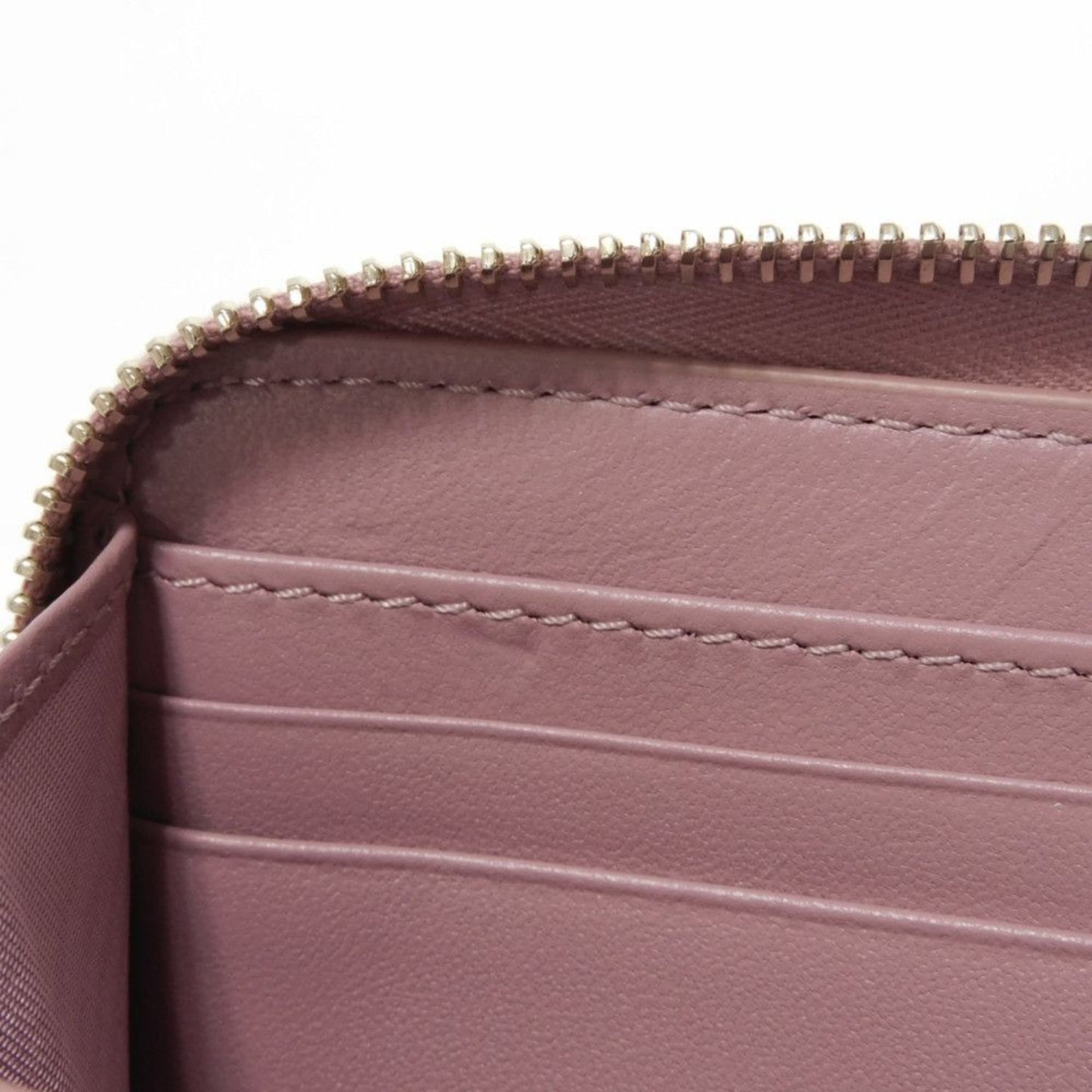 Dior Lady Dior, Purple, Leather, wallet