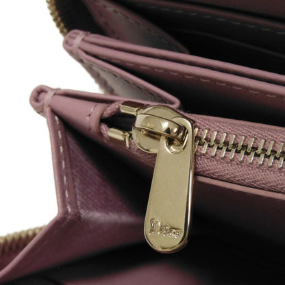 Dior Lady Dior, Purple, Leather, wallet