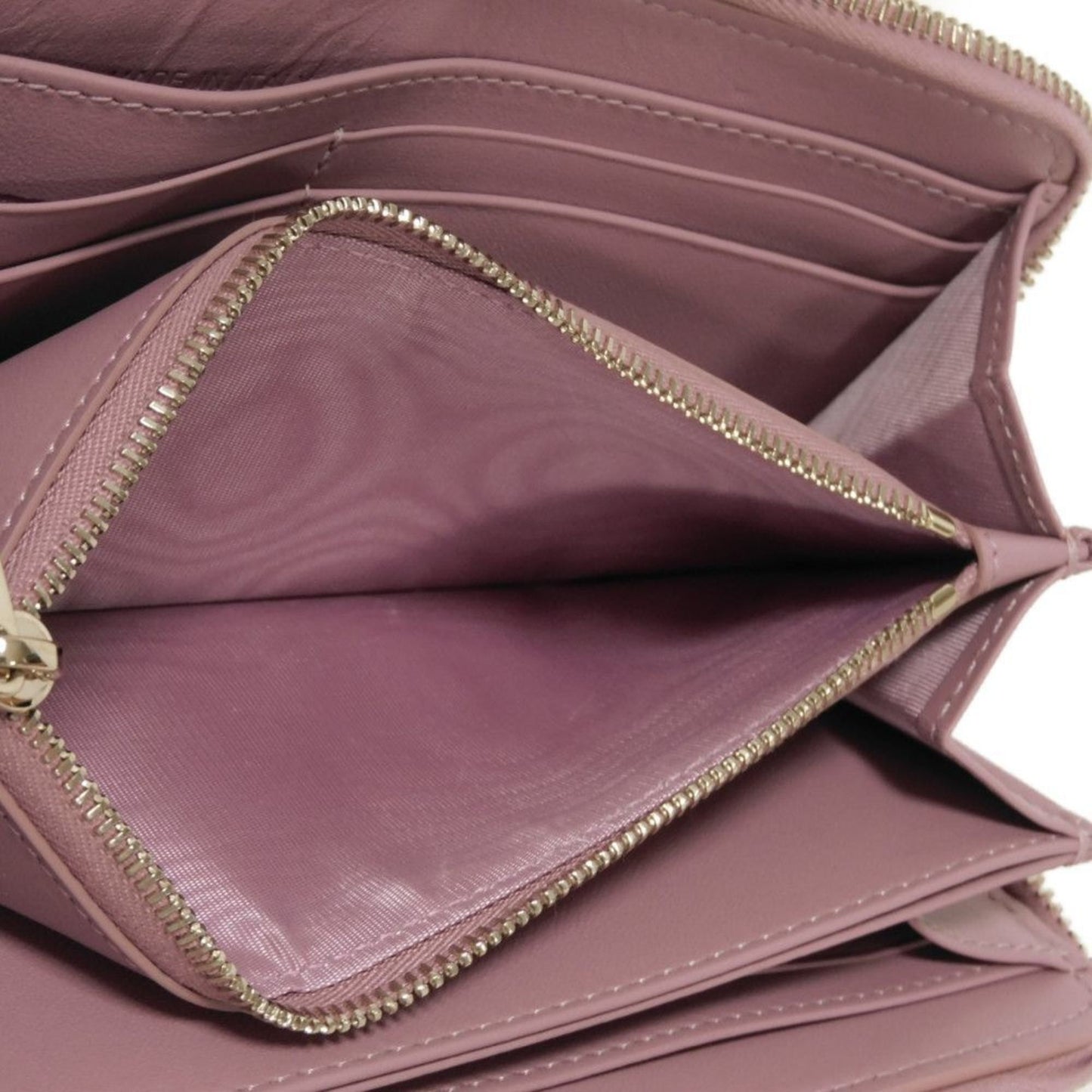 Dior Lady Dior, Purple, Leather, wallet