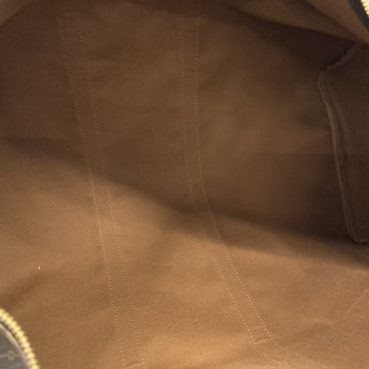 Louis Vuitton Keepall Bandouliere 55, Brown, Canvas, travel