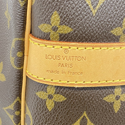 Louis Vuitton Keepall Bandouliere 55, Brown, Canvas, travel