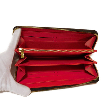 Louis Vuitton Zippy wallet, Brown, Canvas, wallet