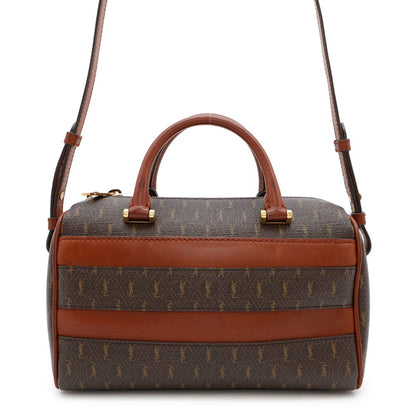 Saint Laurent Duffle, Brown, Canvas, handbag